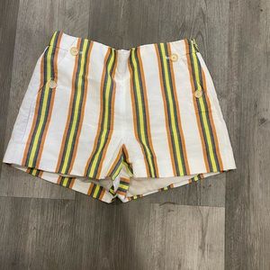 J crew striped shorts